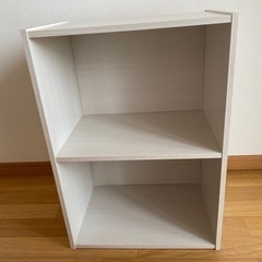 ニトリ　２段カラボの画像