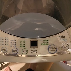 【差し上げます】【非喫煙環境で使用】洗濯機の画像