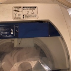 【差し上げます】【非喫煙環境で使用】洗濯機の画像