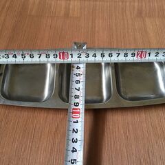 ステンレス食器 トレイ 3個セットの画像