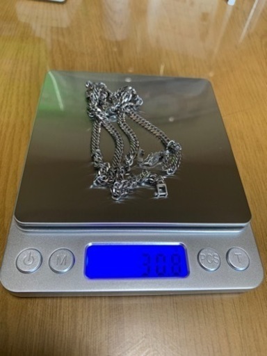 プラチナ喜平　pt850 30g 50cm  6面W