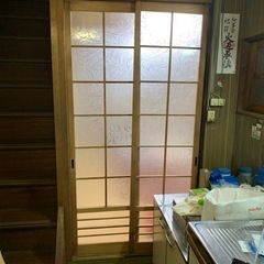古民家　昭和レトロ　ガラス扉　7