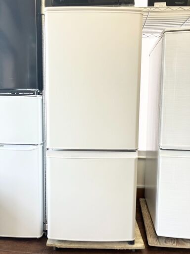 三菱 2ドア 冷蔵庫 146L MR-P15F-W 2020年製