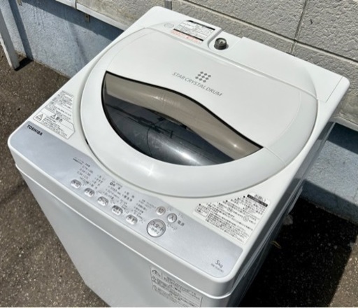 札幌市内配送無料 19年製 東芝 TOSHIBA 5kg 全自動洗濯機 AW-5G6