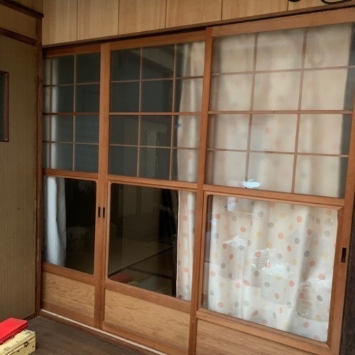 古民家　ガラス扉　和風　15