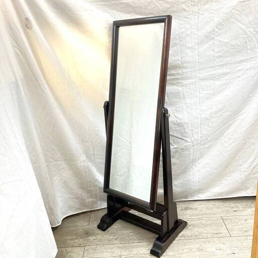 松本民芸家具 スタンドミラー 姿見 全身鏡