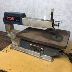 🔷🔶🔷WY2/58 RYOBI リョービ 卓上糸ノコ盤 TF-45 100V 電動 木工機械 加工 切断 糸鋸盤 糸のこ盤 電動工具 ※動作確認済み🔷🔶🔷の画像