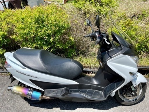 動画有○陸送OK！自賠責付 バーグマン200 フル整備済み 新品部品多数