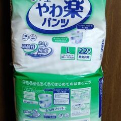 白十字　サルバ　うす型やわ楽パンツL　1P(２２枚入り)＋１７枚...