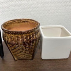 植木鉢2点セットの画像