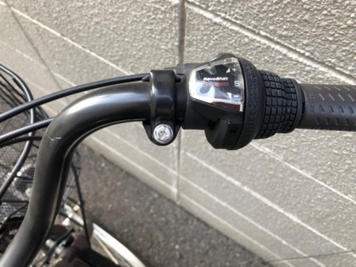 [お渡し決定]美品！自転車/ ブラウン/ 切り替え付き(6段階)