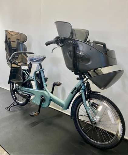 関東全域送料無料　業界最長保証付き　ブリヂストン　ビッケポーラー　20インチ 3人乗り 12ah パワフル　電動自転車　電動アシスト自転車