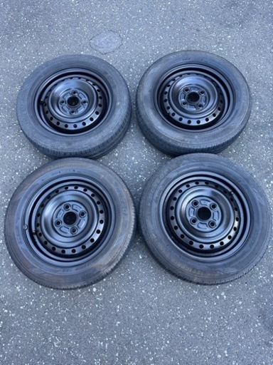 13インチ　鉄チンホイール　155/65R13 軽自動車タイヤ