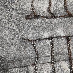 値下げしました。車  タイヤチェーン 冬山にの画像