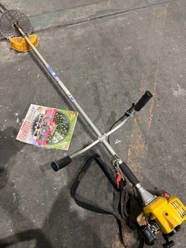 【絶好調！】草刈機 仮払い機 丸山 MARUYAMA BIGM BC26B 新品消耗部品交換済