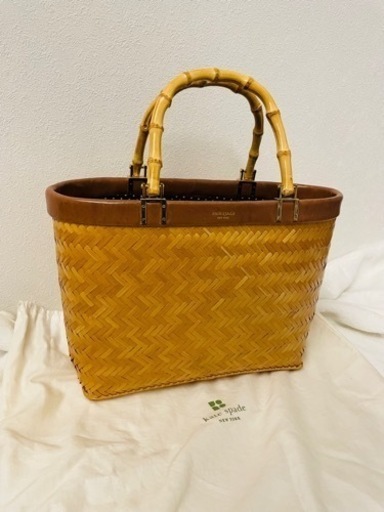 ケイトスペード　かごバッグ