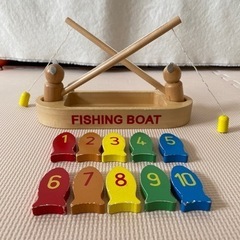 中古 木製おもちゃ詰め合わせの画像