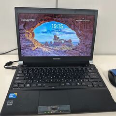 😸【美品】スリムコンパクトノートPC 「東芝」Win11 「of...
