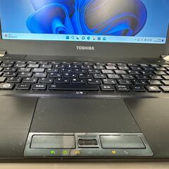 😸【美品】スリムコンパクトノートPC 「東芝」Win11 「office2021」管理No6の画像