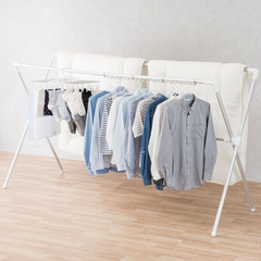 ニトリ　アルミX型物干しの画像