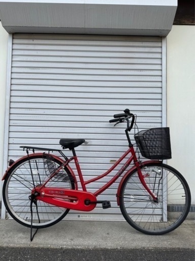 【整備士による点検済】☆前後タイヤ良品☆ 26型LEDオートライト軽快車　防犯登録料込‼︎