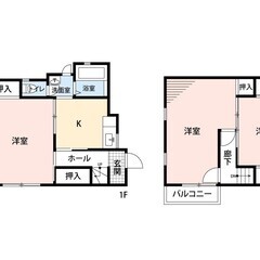 【初期費用0円】駐車場付き★岐阜県海津市南濃町一戸建て★全部屋エアコン付き★三重県桑名市通勤向け★即入居可★ペット可★3DK二階建て★海津市戸建て★敷地内駐車場あり★ - 海津市