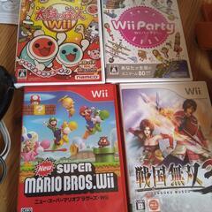 任天堂Nintendo wii本体セットソフトの画像