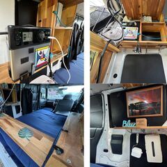 ホンダ　アクティバン　キャンピングカー使用　車中泊　の画像