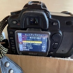 NIKON デジタル一眼レフカメラ　d-80 d-60 レンズ沢山の画像