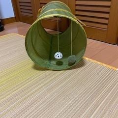 子猫用　爪研ぎとトンネルの画像