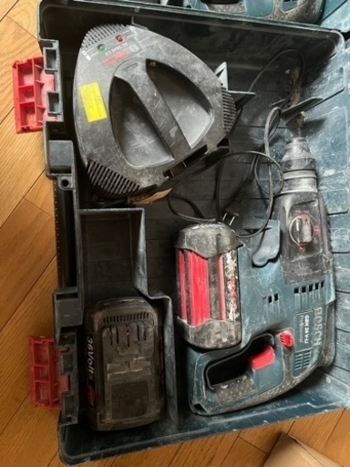 BOSCH ボッシュ ハンマードリル　セット 充電器