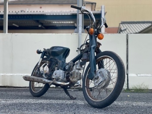 値下げしました！ 4万 HONDA ホンダ スーパーカブ90 HA02 セル付き 書付 現在不動