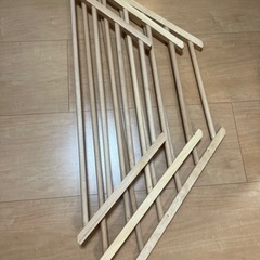 【譲り先決まりました】コーナーハンガー　木製　3個