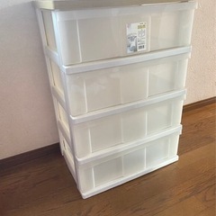 ウッドトップチェスト　収納