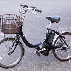 ヤマハ　PAS SION 電動アシスト自転車　20inch 充電器付き 綺麗な車体です 千葉から 引き取り歓迎 配達もします　通勤通学お買い物などの画像