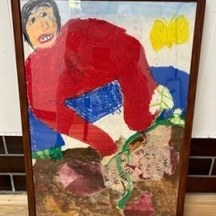 🌈 【大判絵画】 No.012「芋ほり」癒されるのは子供が描くから✨