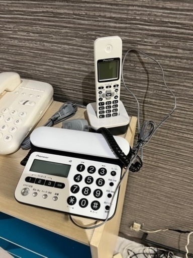 電話　子機付き