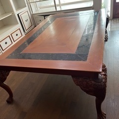 アンティークテーブル　の画像