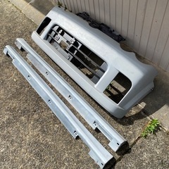 ダイハツムーヴ L152Sフロントバンパー・サイドステップセット　