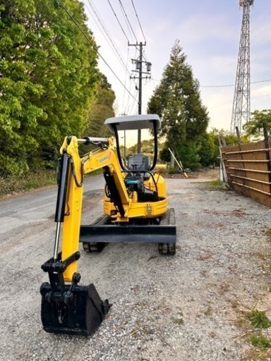 ヤンマー油圧ショベル 後方旋回　VIO20-1 2496hr 整備済　再塗装　下取可能