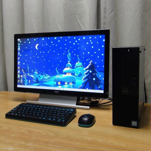 超美品デスクトップPC  Dell Optiplex 3060 21.5インチタッチパネル Core i5 メモリー8GB NVMe 256GB SSD ワイヤレスキーボード・マウス（新品）Windows11pro Office 2019 pro搭載。DVD-RW
