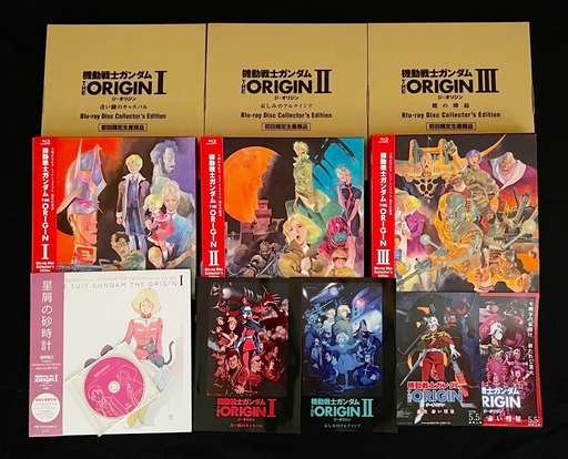 機動戦士ガンダム ジ・オリジン ブルーレイ / 初回限定盤 全6巻