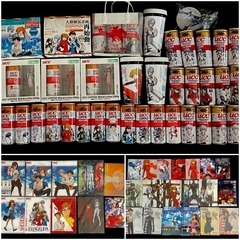 エヴァンゲリオン グッズ/ ファイル雑誌コンプ、UCCローソン様々なグッズ等