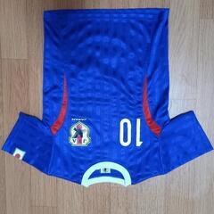 サッカー　日本代表　ユニフォーム　１４０cの画像