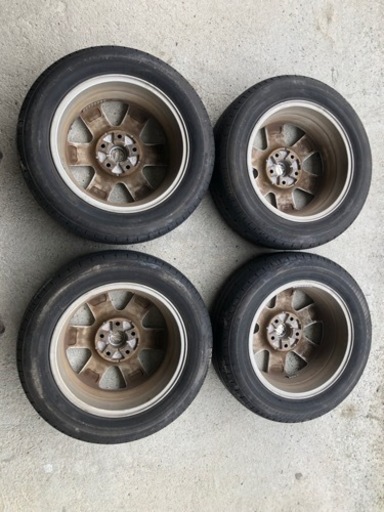 【値下】日産純正ホイール＆タイヤ　195/60R16  ブリジストン　セレナ