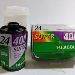 KodakゴールドMAX400 4本FUJIFILMSUPER400 24枚の画像
