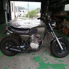 【ネット決済】AC16 エイプ50 HC05 100ccエンジン仕様　ミリタリーバイクの画像