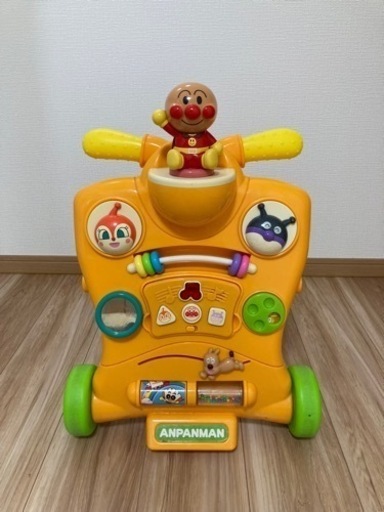 アンパンマン　手押し車　三輪車