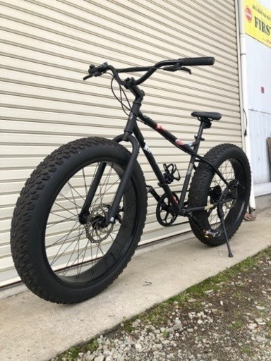 【決まりました】ファットバイク 26インチ 自転車