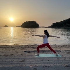 チェアヨガ姿勢改善の画像